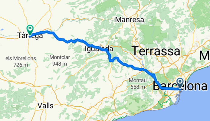 Barcelona-Tarrega