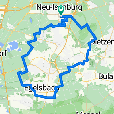 Hausrunde: Neu-Isenburg-Egelsbach-Neu-Isenburg