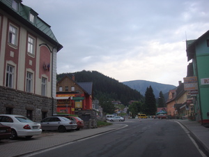 Hebe Bild 3 entlang der Bikemap-Route "Karkonosze, najstromsze podjazdy asfaltowe" hervor