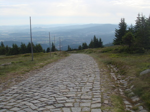 Hebe Bild 25 entlang der Bikemap-Route "Karkonosze, najstromsze podjazdy asfaltowe" hervor