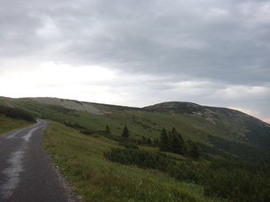 Hebe Bild 13 entlang der Bikemap-Route "Karkonosze, najstromsze podjazdy asfaltowe" hervor