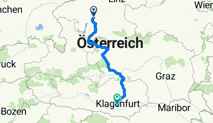 Redlham - Klagenfurt (Sölkpaß)