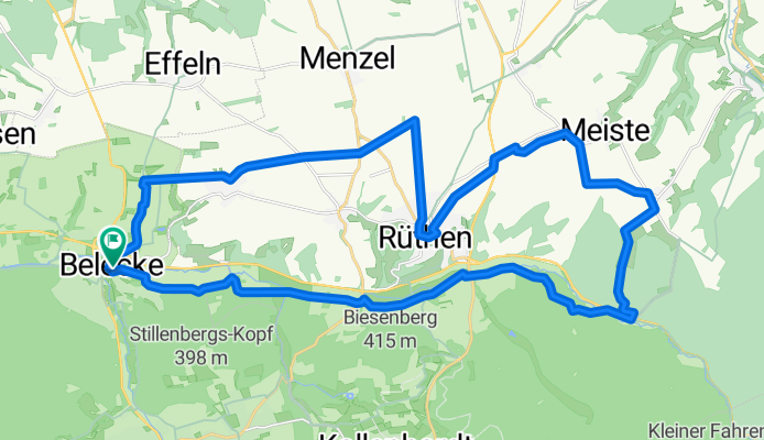 Open this route in Bikemap Web