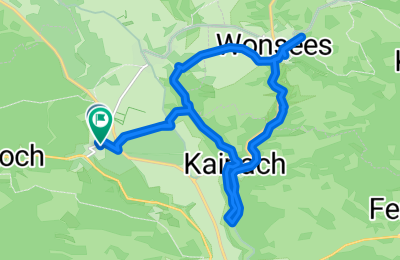 Route in der Bikemap App öffnen
