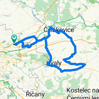 Satalice - Úvaly - Č.Brod - Tuklaty - Toušeň - Satalice