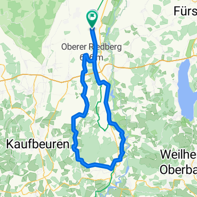 98 km Über Kaltental