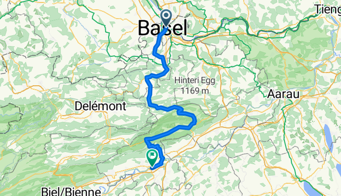 basel solothurn via hinterbalmberg