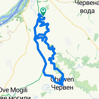 TO DO - Basarbovo-Krasen-Koșov-Cherven-Ivanovo-Basarbovo