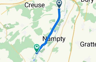 Route in der Bikemap App öffnen