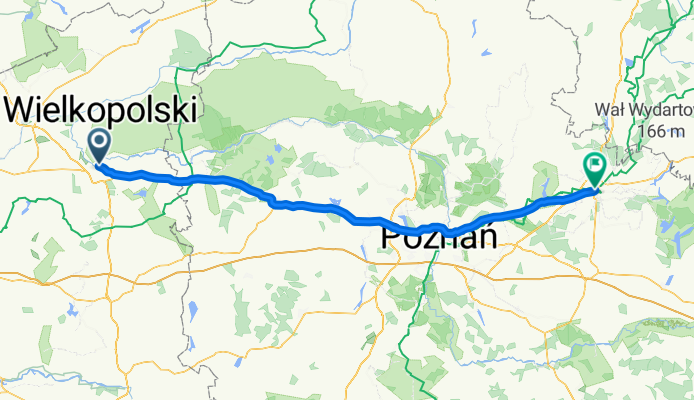 11 Skwierzyna - Gniezno 151 km (Pl)