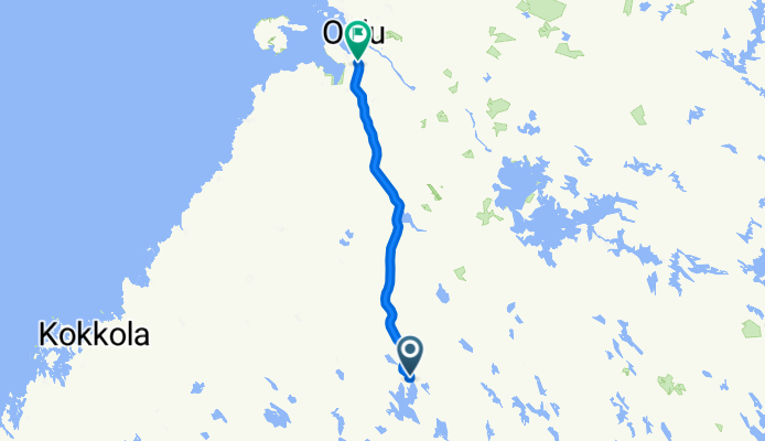 23 Pyhäjärvi - Kempele 150 km (F)