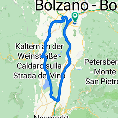 Bolzano-Kaltern-Bolzano