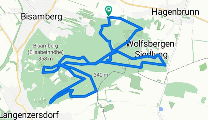 mtb | bisamberg kreuz und quer