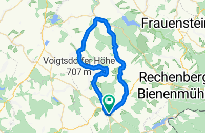 Route in der Bikemap App öffnen