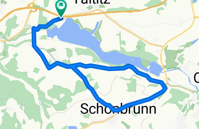 Route in der Bikemap App öffnen