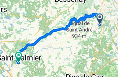 Route in der Bikemap App öffnen