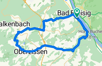 Route in der Bikemap App öffnen