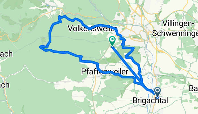 Magdalenenberg Lorettoweg Moorsee Pfeiferlochsee Pfaffenweiler Kirchdorf