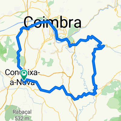 Condeixa &gt; Miranda &gt; Coimbra &gt; Taveiro