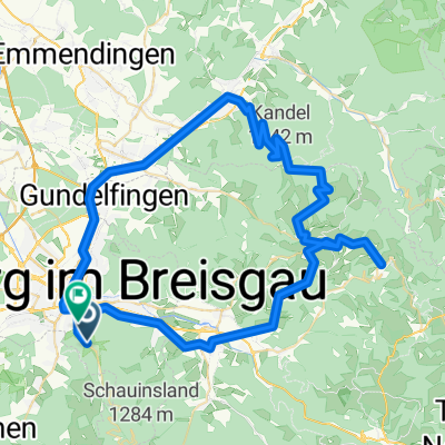 St Peter, St Märgen, Kandel, Waldkirch