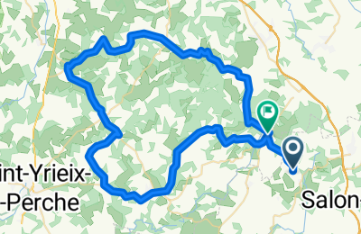Route in der Bikemap App öffnen