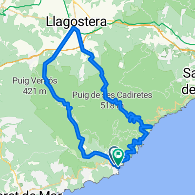 Triatló de Tossa (sector bici)