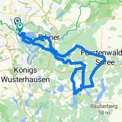 Ersatzrunde für Rund um den Scharmützelsee