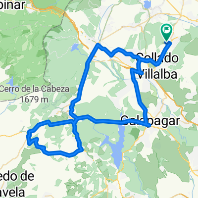 Cruz Verde por Zarzalejo y Galapagar