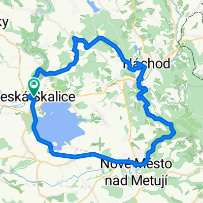 Česká Skalice - Nové Město nad metují - Náchod - Česká Skalice