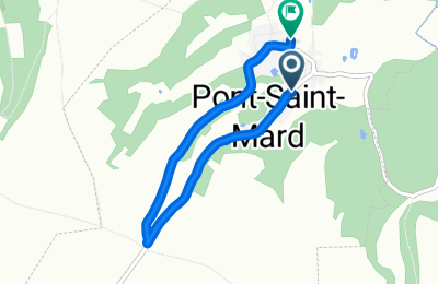 Route in der Bikemap App öffnen