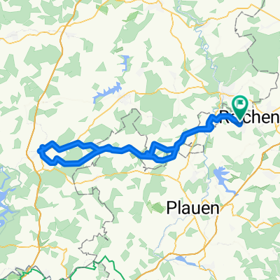 Netzschkau-Schleiz und zurück