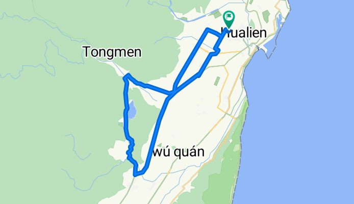 花蓮市鯉魚潭繞一圈