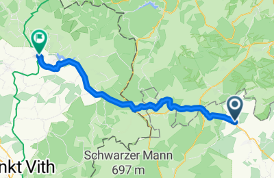 Route in der Bikemap App öffnen