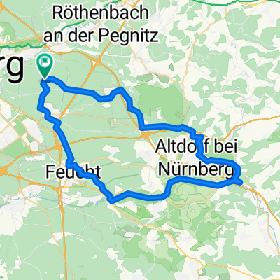 Tiergarten - Gnadenberg Rundtour leicht