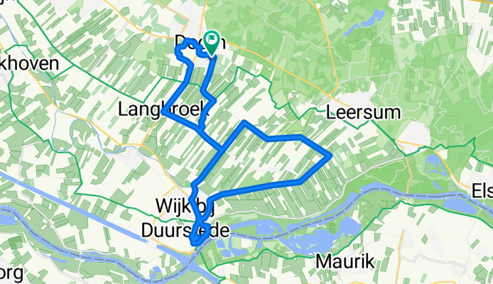 Rondje Doorn-Leersum-Wijk bij Duurstede-Doorn