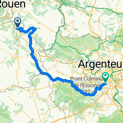 Val de Reuil - Chatillon 160 km