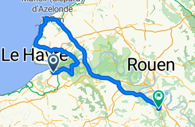 Route in der Bikemap App öffnen