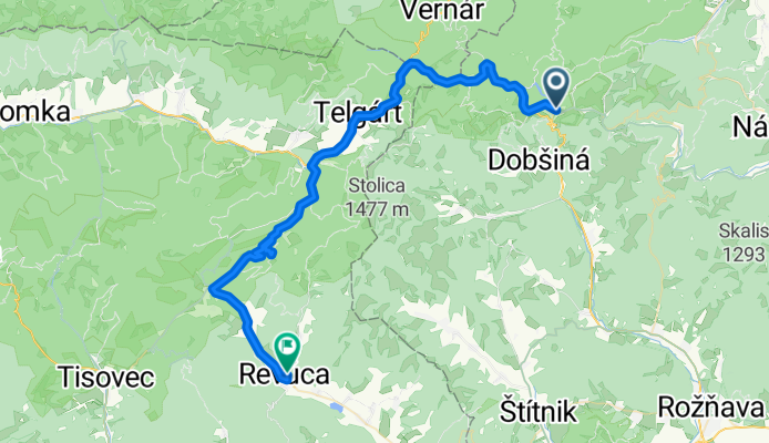 4. etapa Dedinky - Revúca