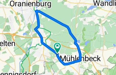 Route in der Bikemap App öffnen
