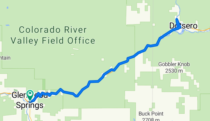 Glenwood Canyon - Colorado River Rd