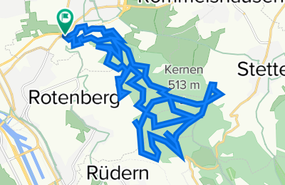 Route in der Bikemap App öffnen