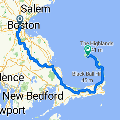 Boston to Cape Cod (Provincetown)