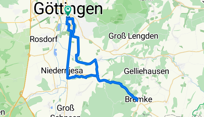 Göttingen - Bremke und zurück