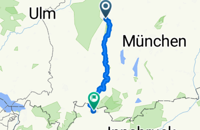 Route in der Bikemap App öffnen