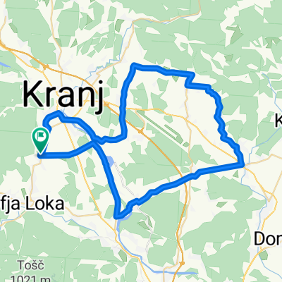 ravninska tura okoli zbilja , brnika...