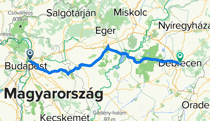 Budapest – Debrecen