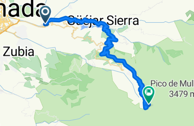 Route in der Bikemap App öffnen