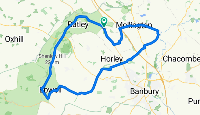 Cropredy Shutford Epwell Edge Hill Circular