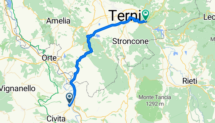 Da Civita Castellana alle Cascate delle Marmore
