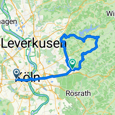 Kleine Tour durchs bergische Land